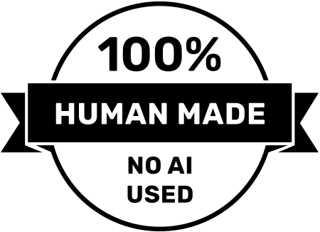 100% human made with no AI